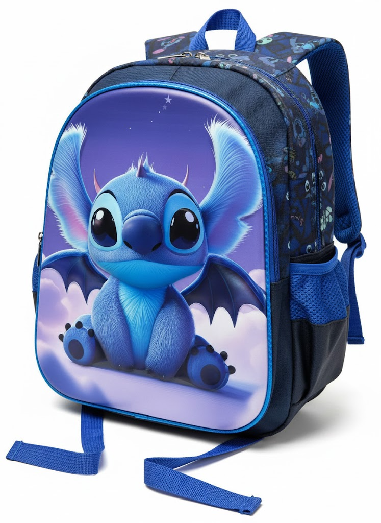 Premium Kids 3D Hero Cartoon School Backpack – Lightweight Durable School Bag Collection ( Size - M)